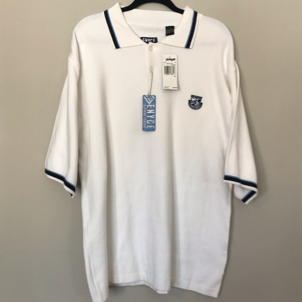 NWT - Vintage Enyce Clothing Company Collared Polo Short Sleeve - Men’s Size L